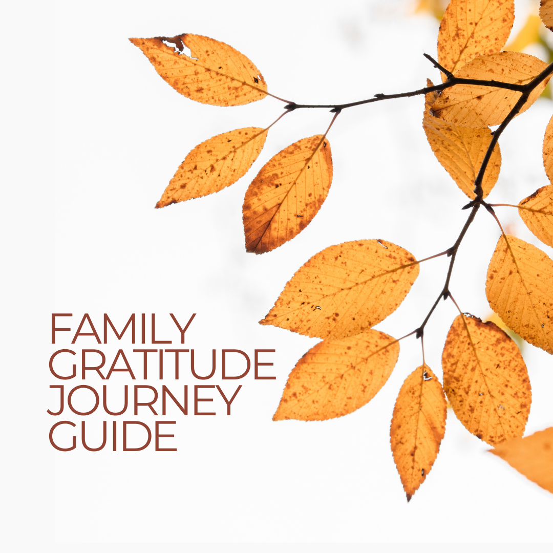 Family Gratitude Journey Guide KIDS + FAITH RESOURCES