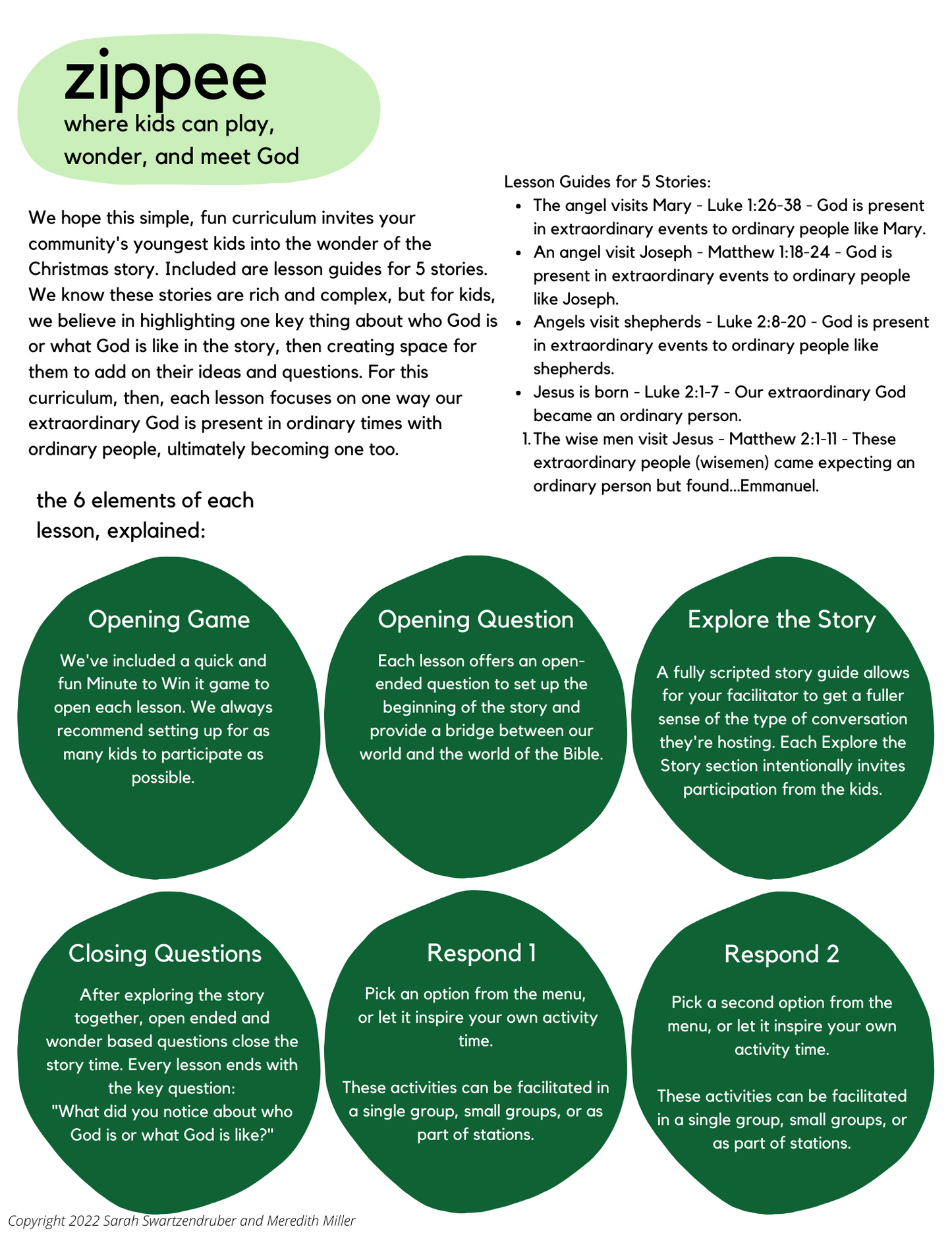Christmas Curriculum - Ages 6-11