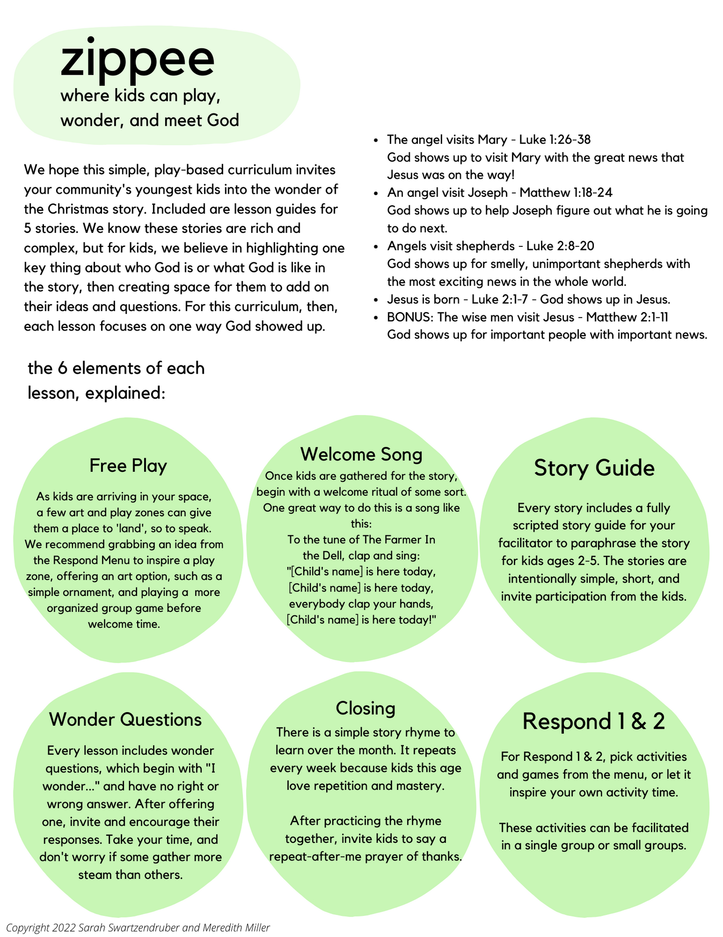 Christmas Curriculum - Ages 2-5