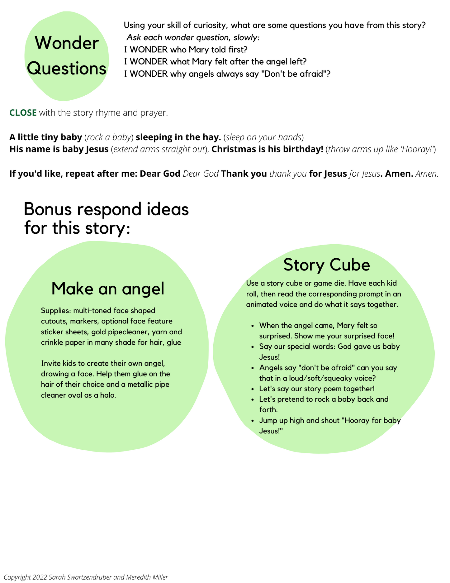 Christmas Curriculum - Ages 2-5