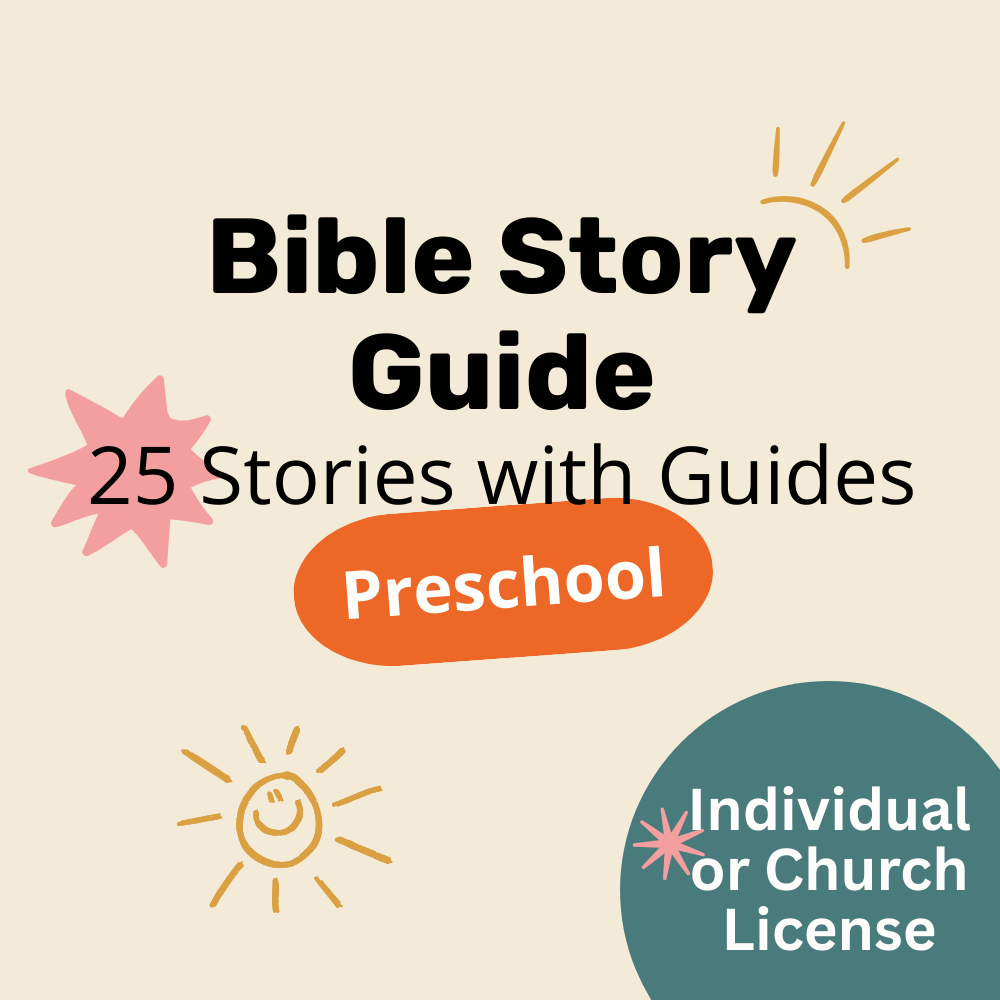 Bible Story Guides for Ages 2-5