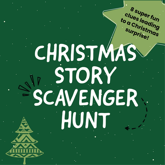Christmas Story Scavenger Hunt - Green Edition