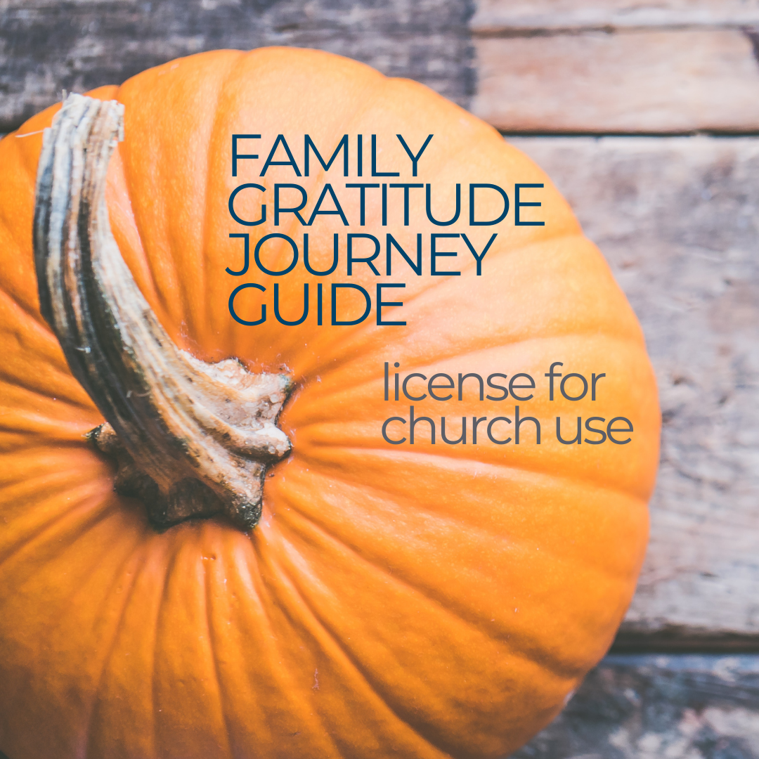 Church License - Family Gratitude Journey Guide
