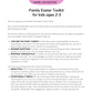 Easter Family Toolkit - Ages 2-5