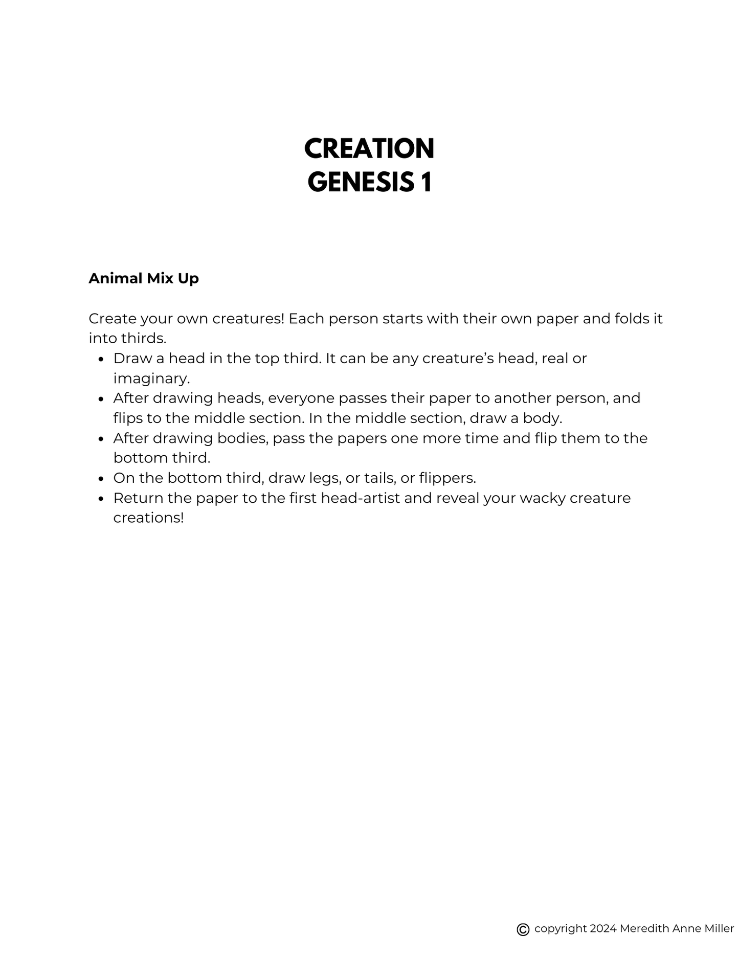 Wonder Play & Pray Pack