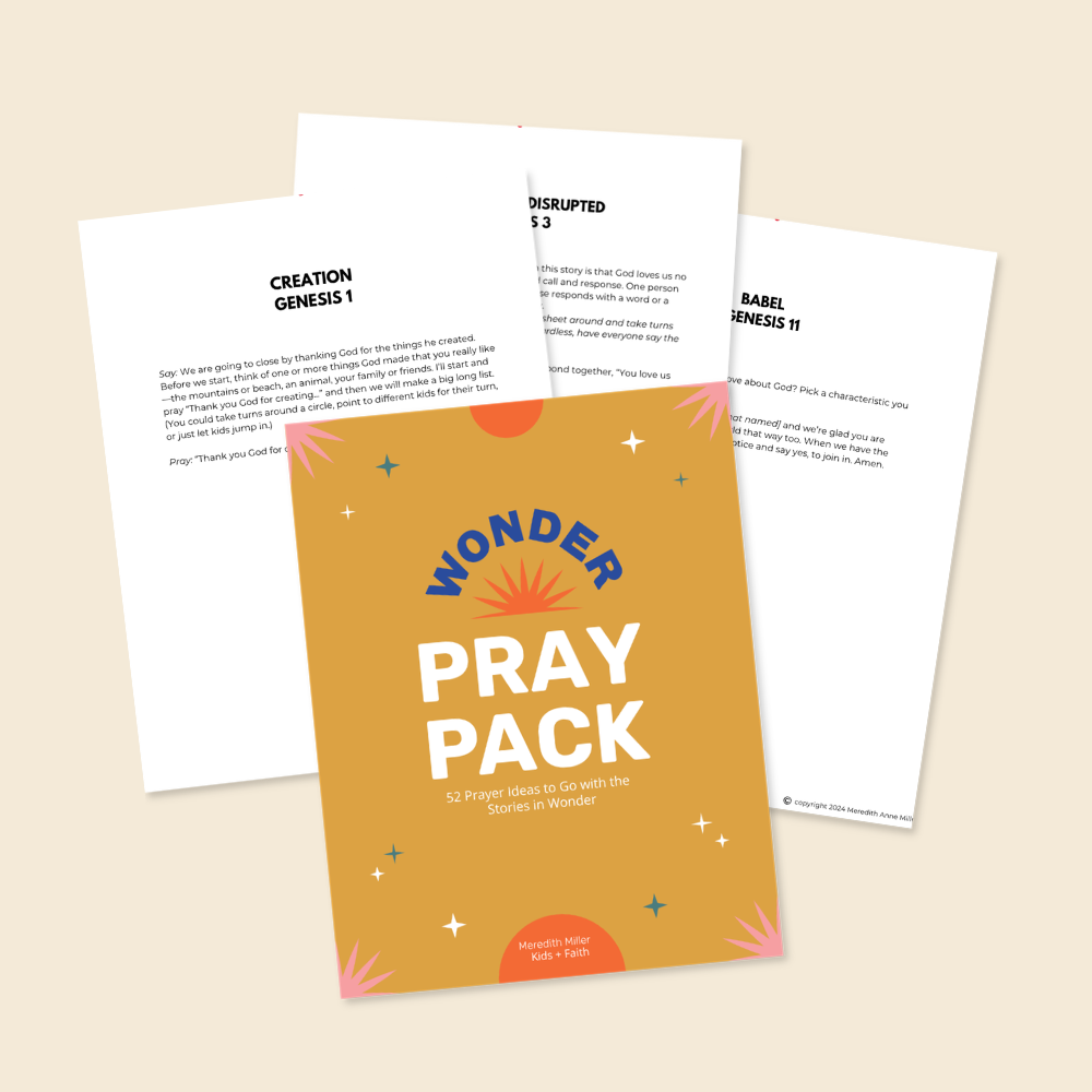 Wonder Play & Pray Pack